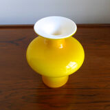 Yellow "Carnaby" Range Glass Vase by Per Lütken for Holmegaard, 1960s