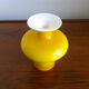 Yellow "Carnaby" Range Glass Vase by Per Lütken for Holmegaard, 1960s