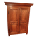 Large 19th Century "Family Home" Wardrobe - Solid Light Wood (Cherry)