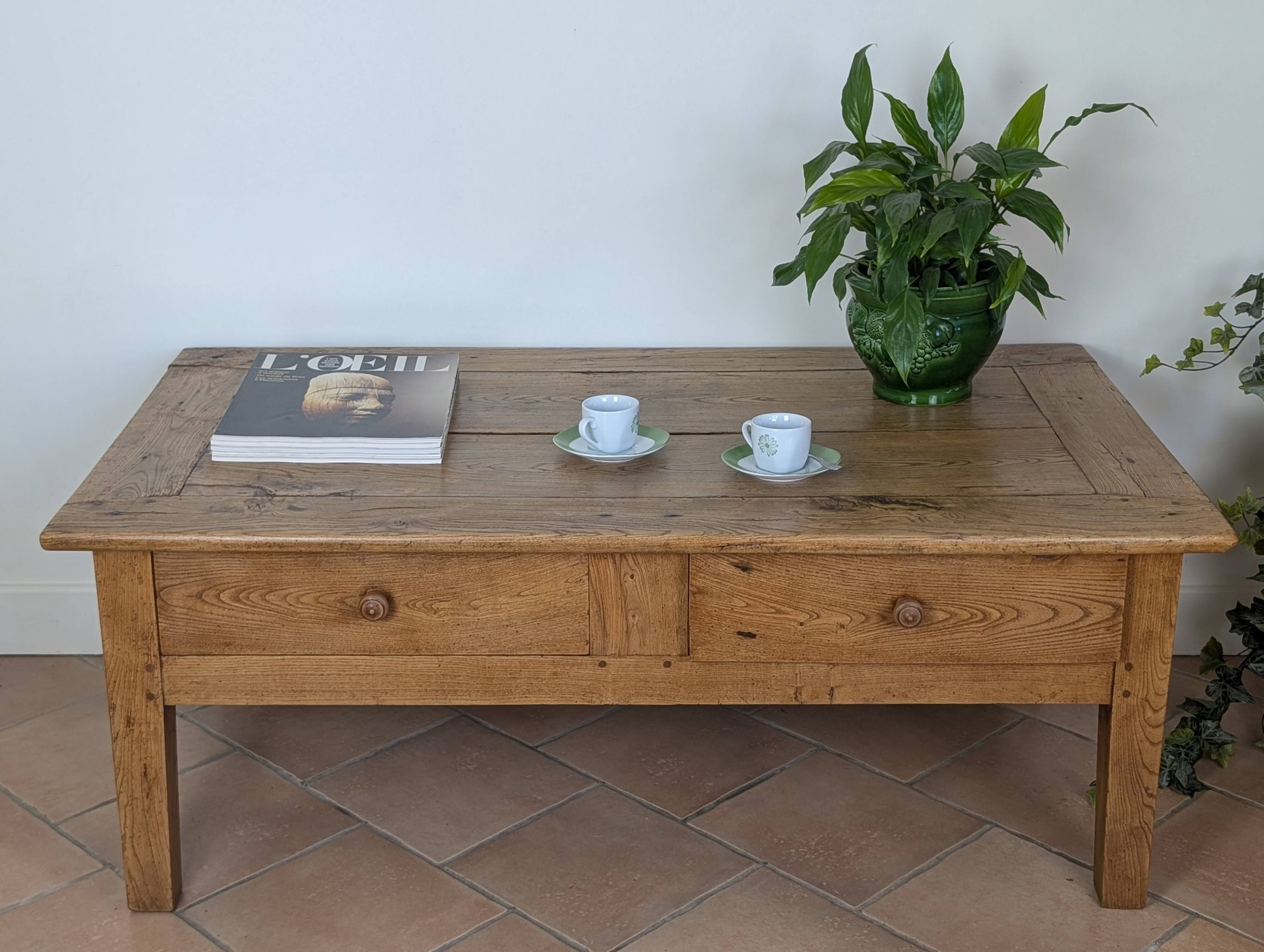 Farmhouse coffee table
