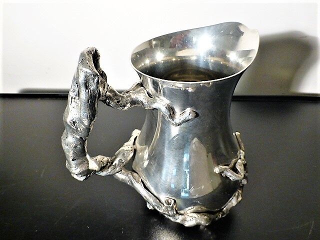 Jug in tin pascal morabito. twentieth century