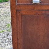 Parisian sideboard in solid oak and solid poplar early 20th century