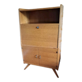 Secrétaire bureau vintage bois