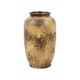 Vintage West Germany Vase Brown Beige Marble Effect Earthenware 484-26