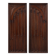 Large Carved Portuguese Oak Wall Panels, 1850s, Set of 2
