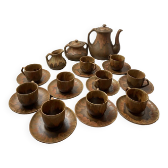 Denbac stoneware coffee service