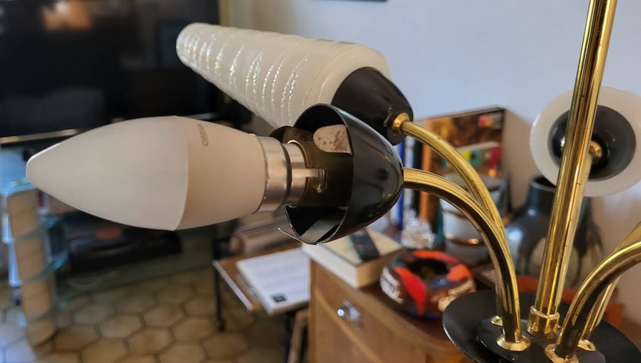 Vintage pendant light