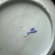 Hand-painted Chinese porcelain bowl with blue fish