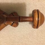 Bamboo coatrack