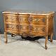 Walnut Sauté Crossbow Commode, Louis XV style – Early 20th century