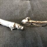 8 porte couteaux animaux art-déco 1930 design sandoz