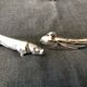 8 animal knife holders art-deco 1930 design sandoz