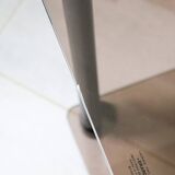 Table basse à roulette en verre trempé erard