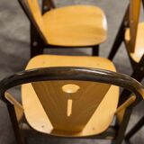 6 Baumann "transit" chairs 1990s