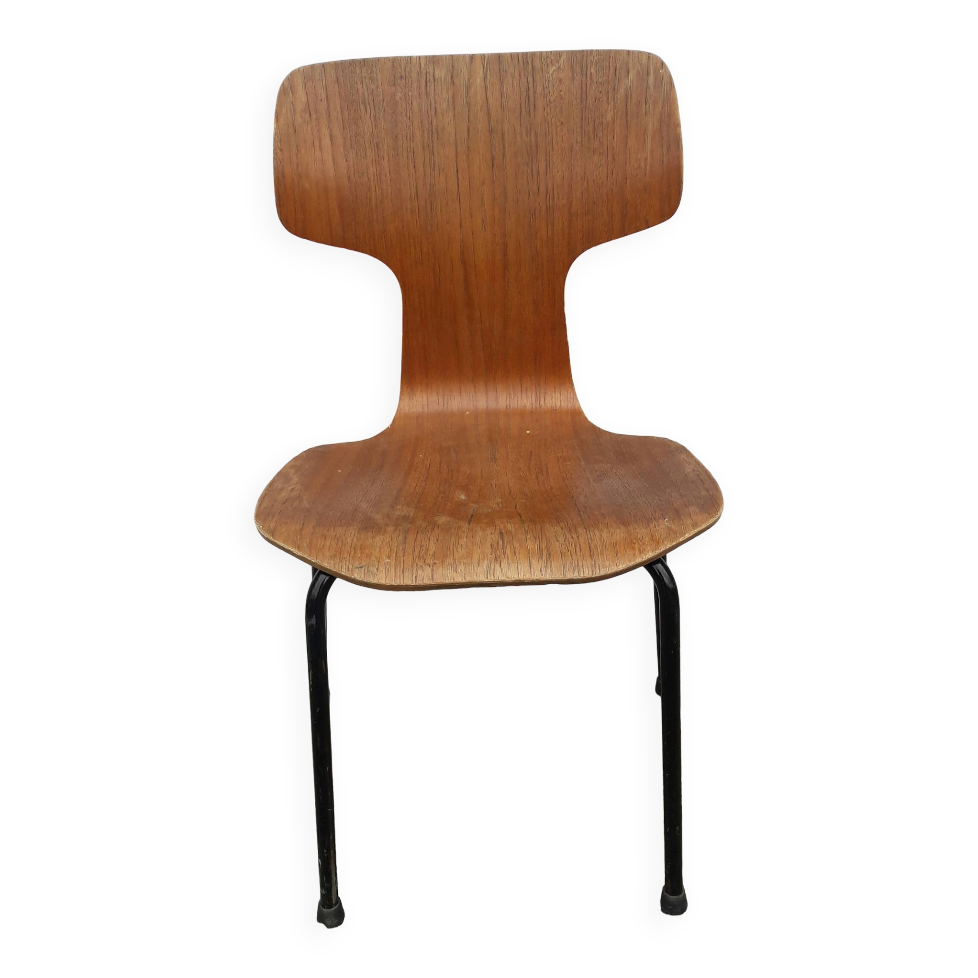 Hammer chair 3123 by Arne Jacobsen for Hansen in 1969, children's model