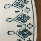 Ten old St Amand plates