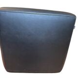 Paire de fauteuils Bug - Paola Navone pour Poliform - cuir - pivotant 360°