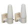 Sigvard Bernadotte Pair of wall lights Model No 6020 for IFO Sweden, 1960s