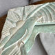 Carved wooden mirror