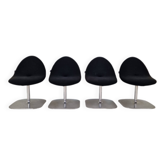 Set of 4 Artifort "Conco" Chairs, Michel van der Kley 2006