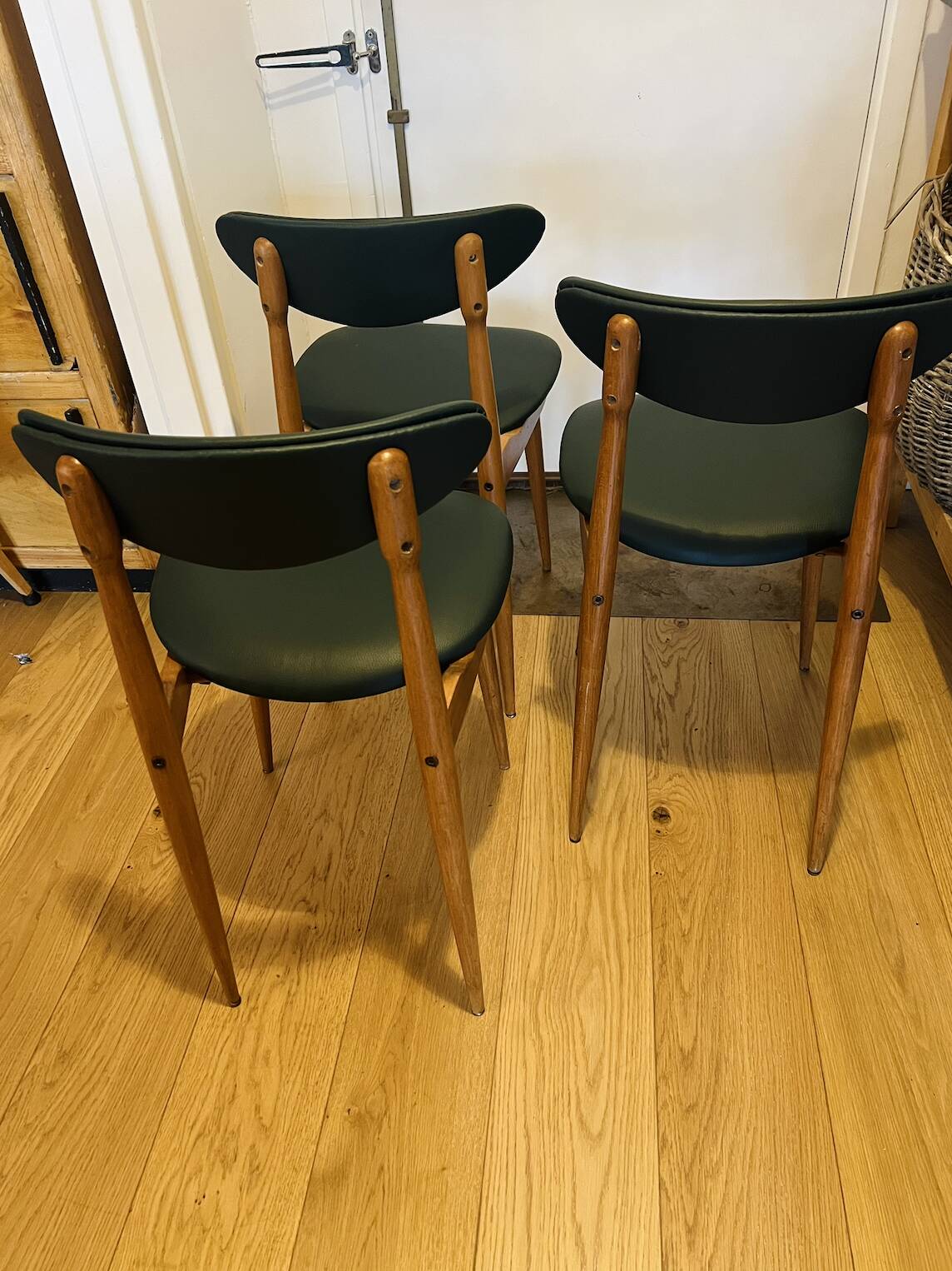 (Lot) 3 Chairs Pierre Guariche Model Licorne