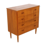 Teak chest of drawers, Sweden, 1960