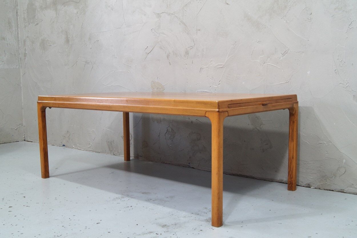 Scandinavian minimalist teak coffee table, 1960s