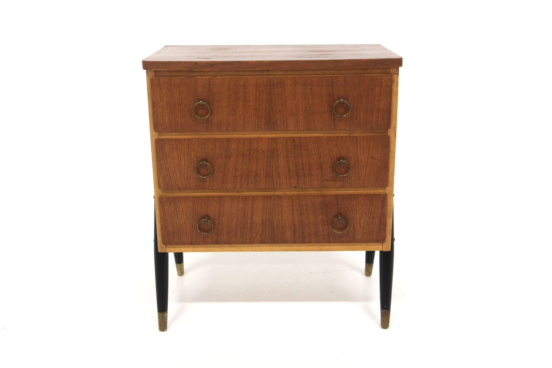 Commode scandinave en teck, Suède, 1950