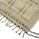 Handmade Tribal Decorative 204 cm x 301 cm Beige Wool Carpet