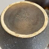 Set of 3 Rare Ceramic Pottery "Lava" Vases by Dümler and Breiden, Germany, 1960s