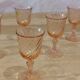 Set of 6 Luminarc Rosaline liqueur/port glasses