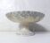 Iron earth plate on foot compote bowl Boulenger Choisy le Roi