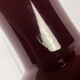 ‘Opalino’ burgundy Murano glass vase by Paolo Venini