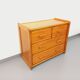 Vintage Gautier pine chest of drawers from the 70s 80s