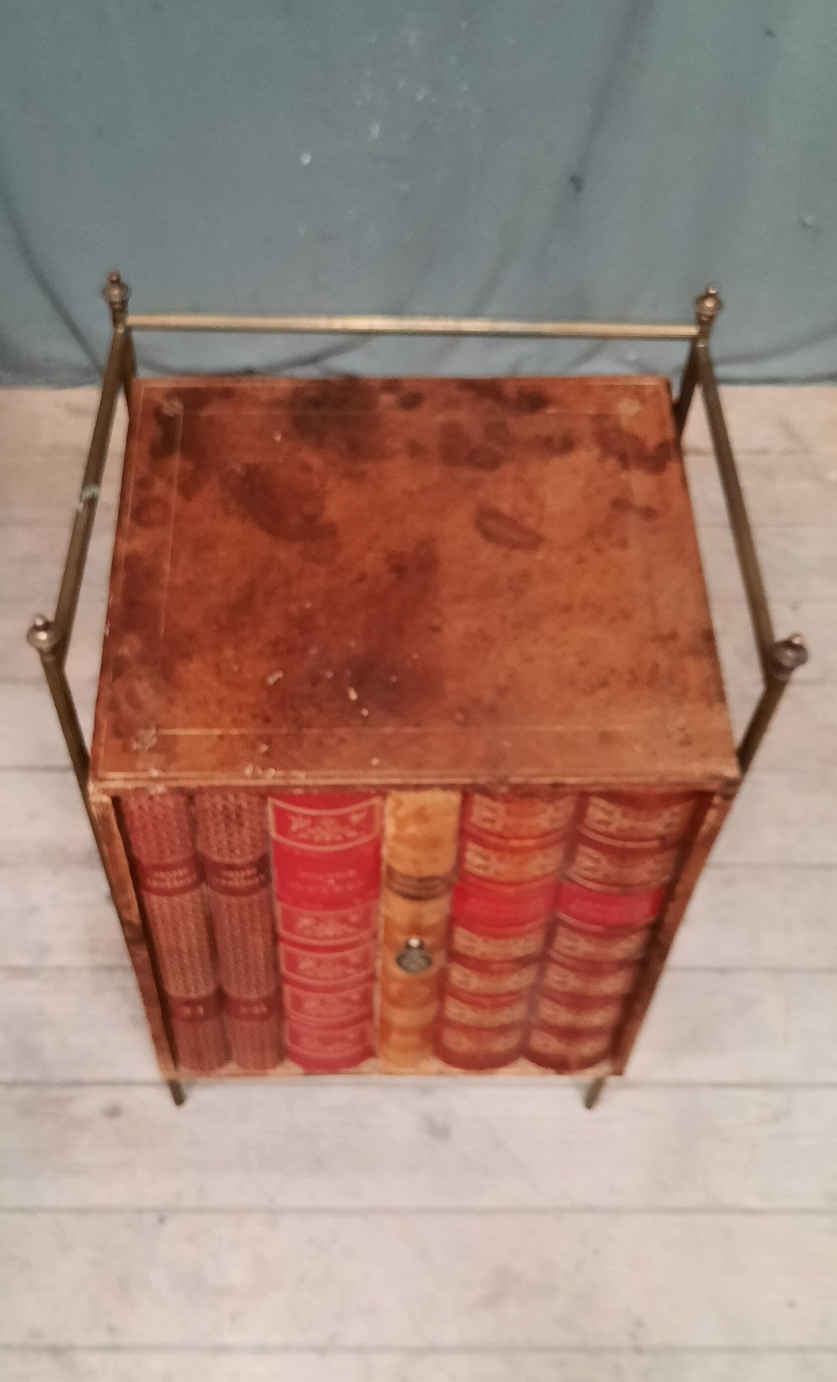 Leather bedside furniture