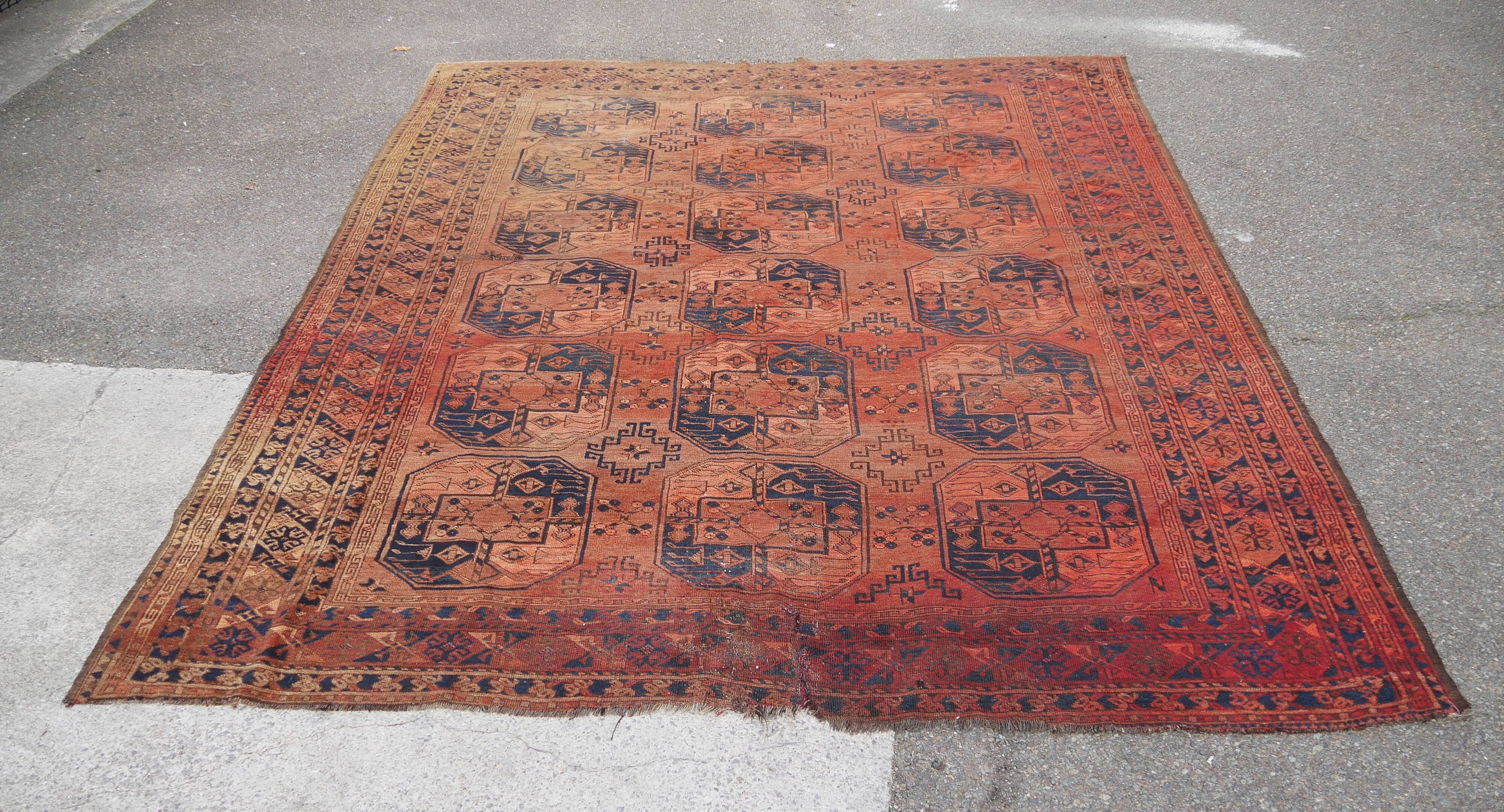 Afghan carpet ersari  285 x  225 cm