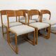 Series of 6 Baumann sleigh chairs from the 60s/70s