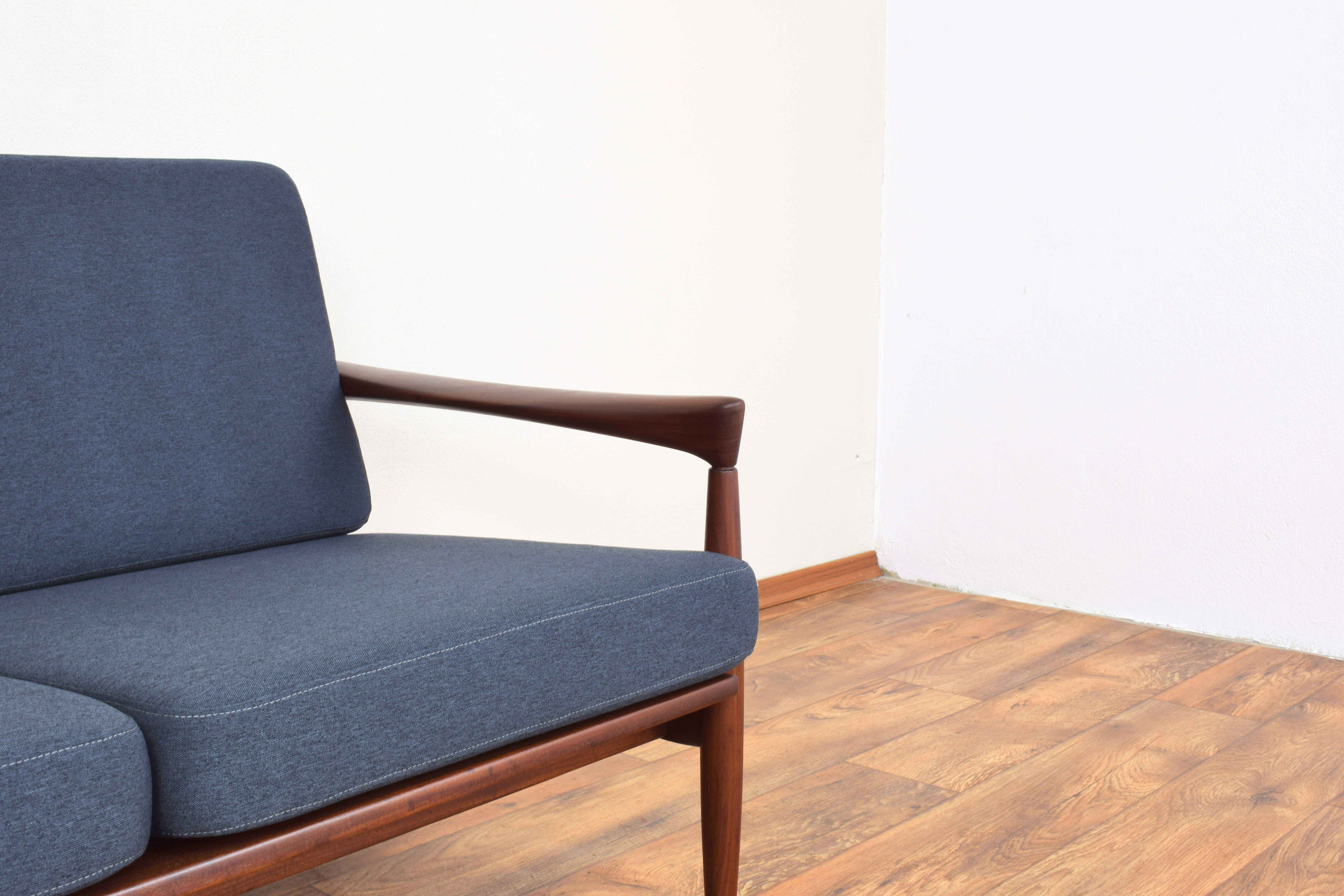 Mid-Century Teak Kolding Sofa by Erik Wørts for Ikea, 1960s.