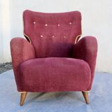 "Calysse" armchair Design by Henri Caillon for Erton, France, 1956