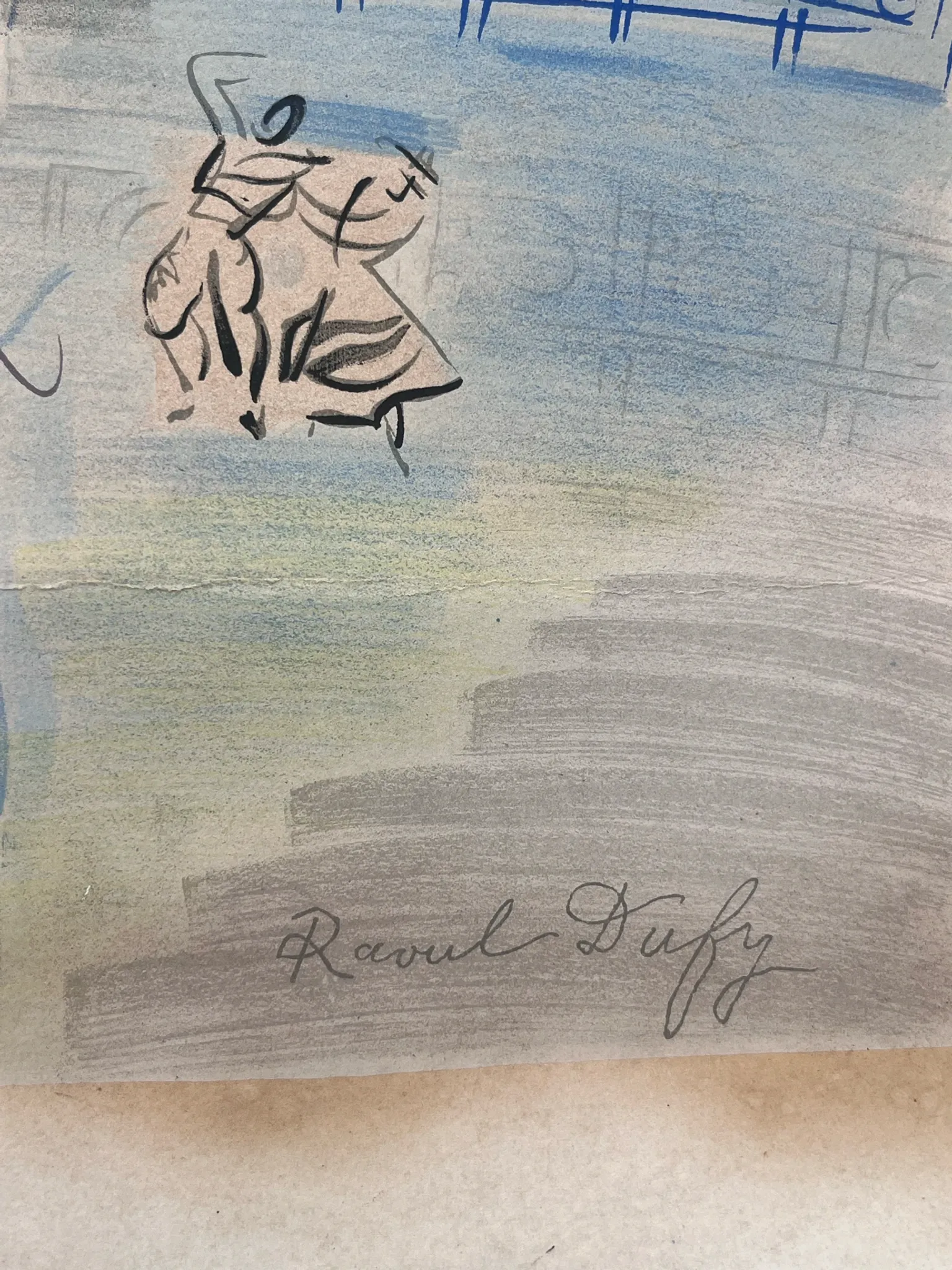 Lithograph by Raoul Dufy