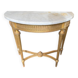 Console louis xvi estampille au fer chaud bardie