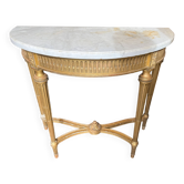 Console louis xvi estampille au fer chaud bardie