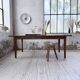 Farm table pitch pine 2 x 1 m from the 1950s