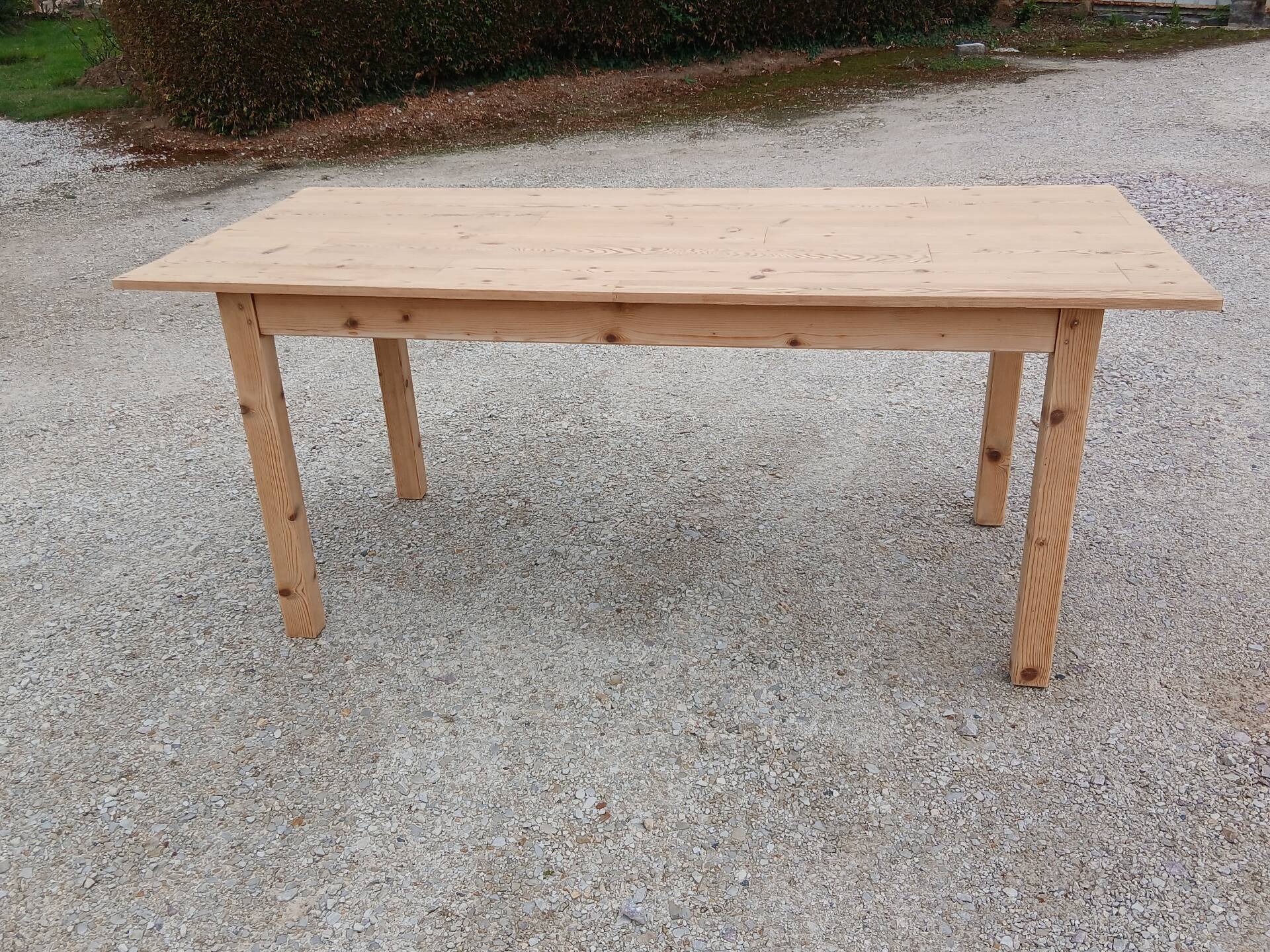 Table de ferme 180cm 