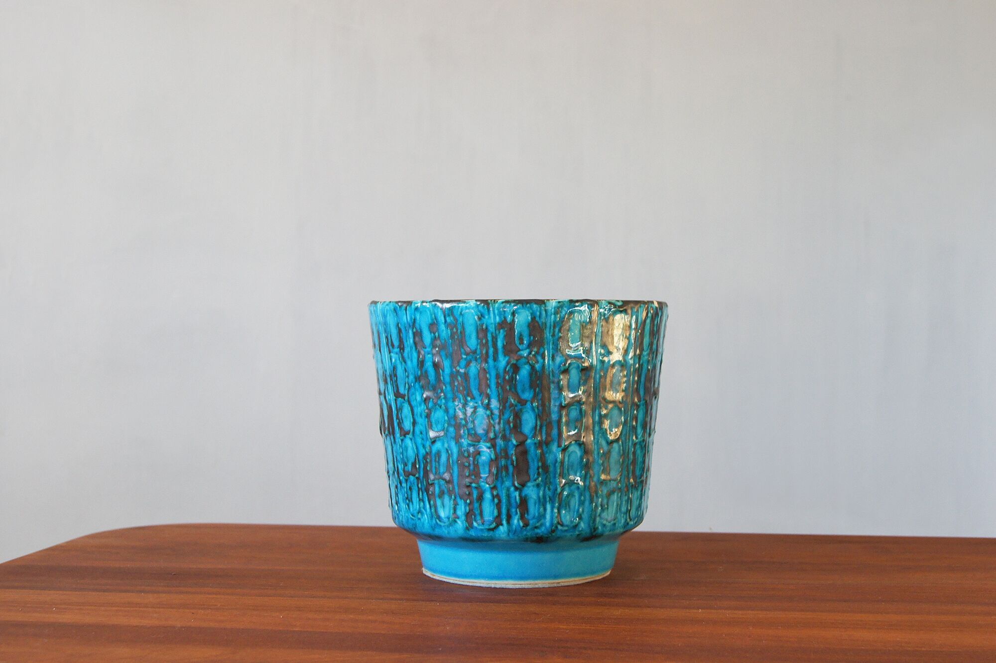 German Plant Pot in Ceramic from ES Keramik, 1960s