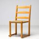 Stackable chairs Poul Volther Gemla Sweden in modern Scandinavian ash from the mid-20th century.