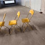 6 vintage opera folding chairs