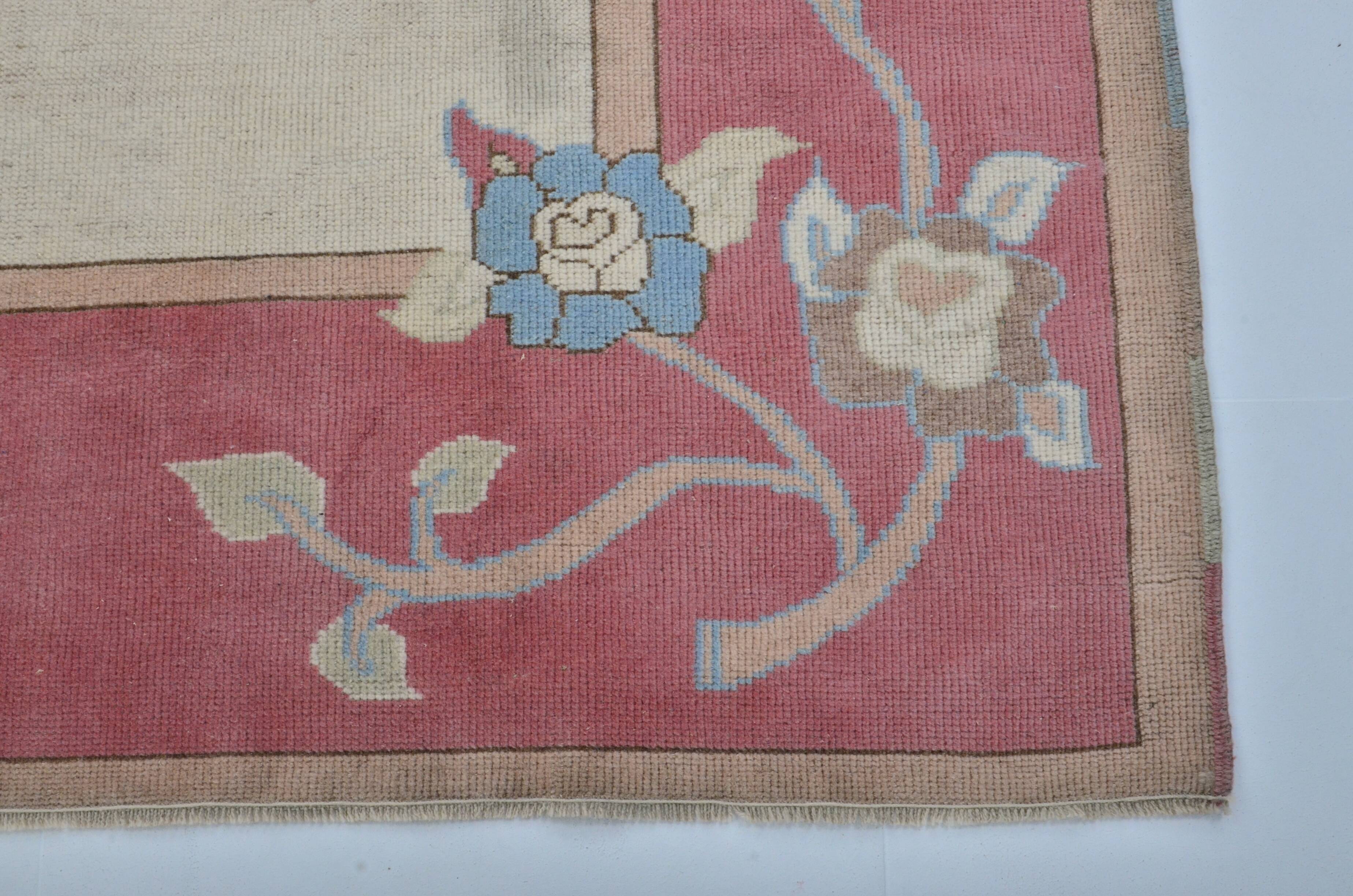 Hand-knotted Anatolian rug sku3583