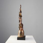 Totem signed and numbered by Elisabeth Vandeweghe for Perignem, Belgium, 19