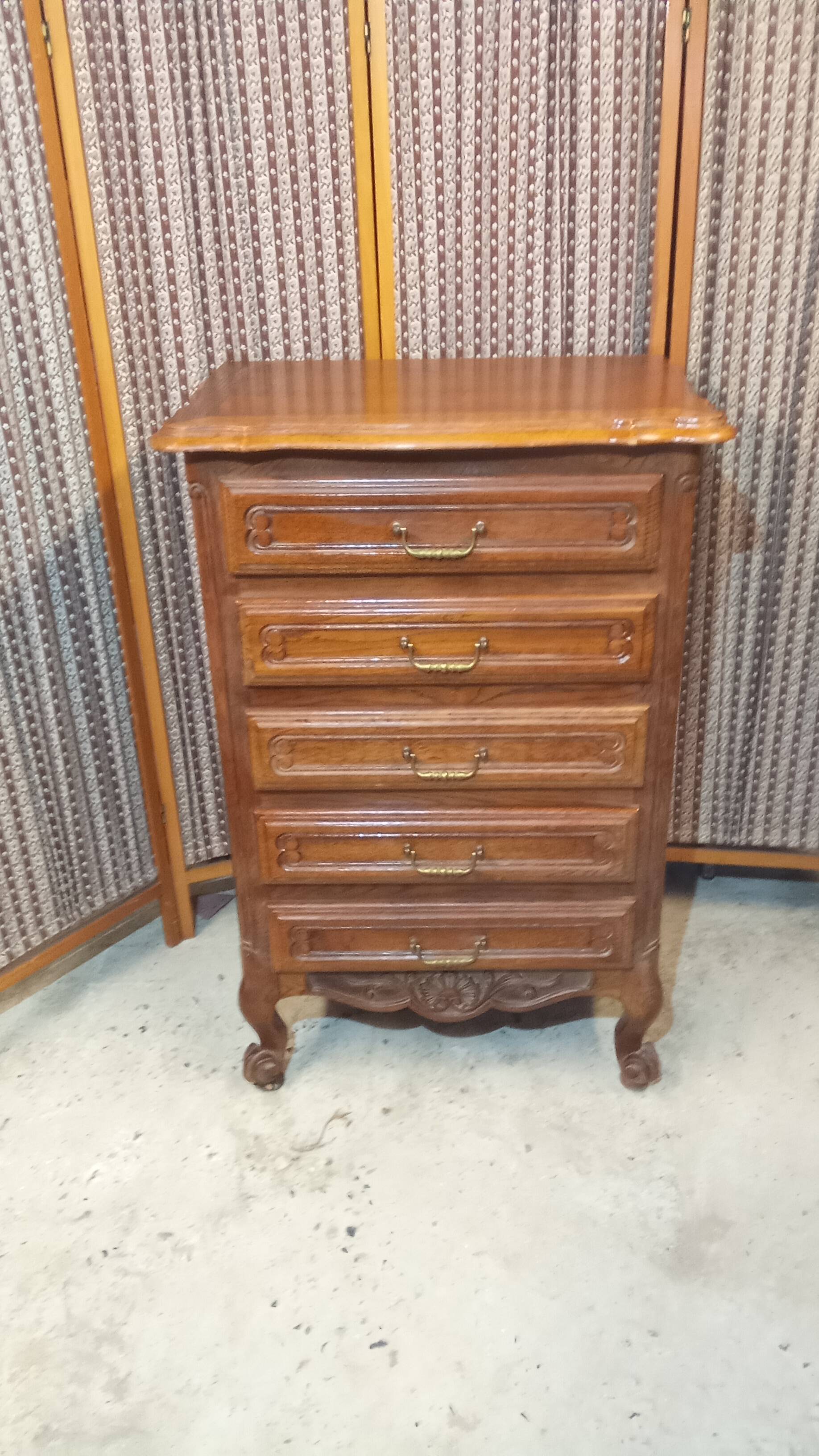 Vintage Provencal style chiffonier